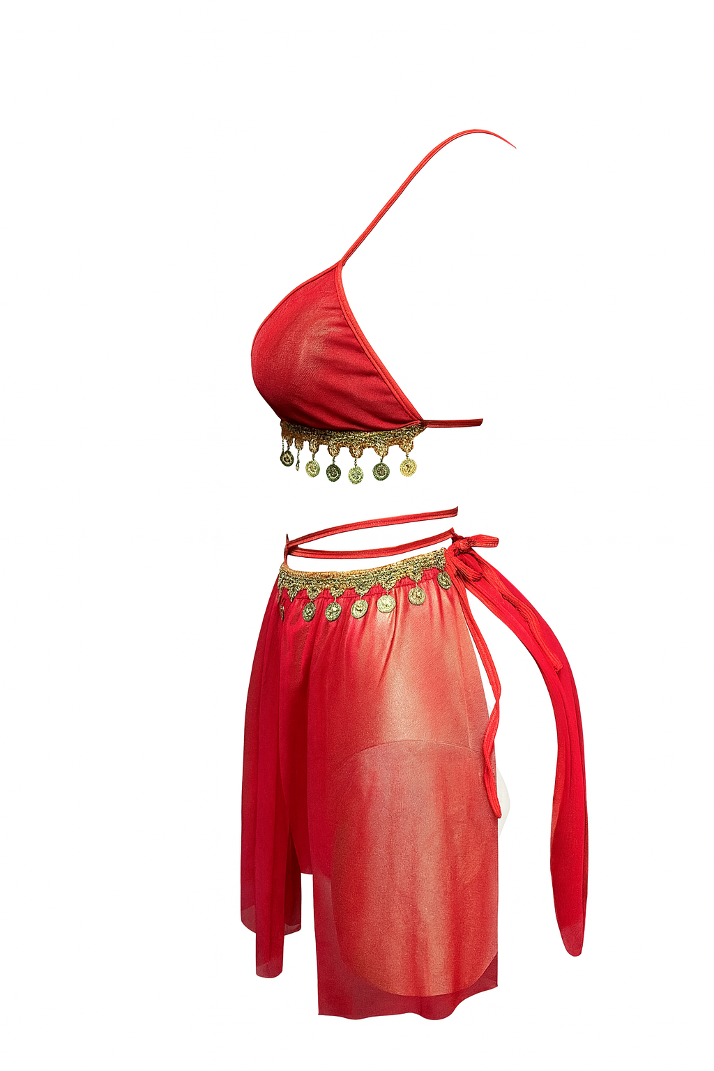 لانجيري تنكري قطعتين