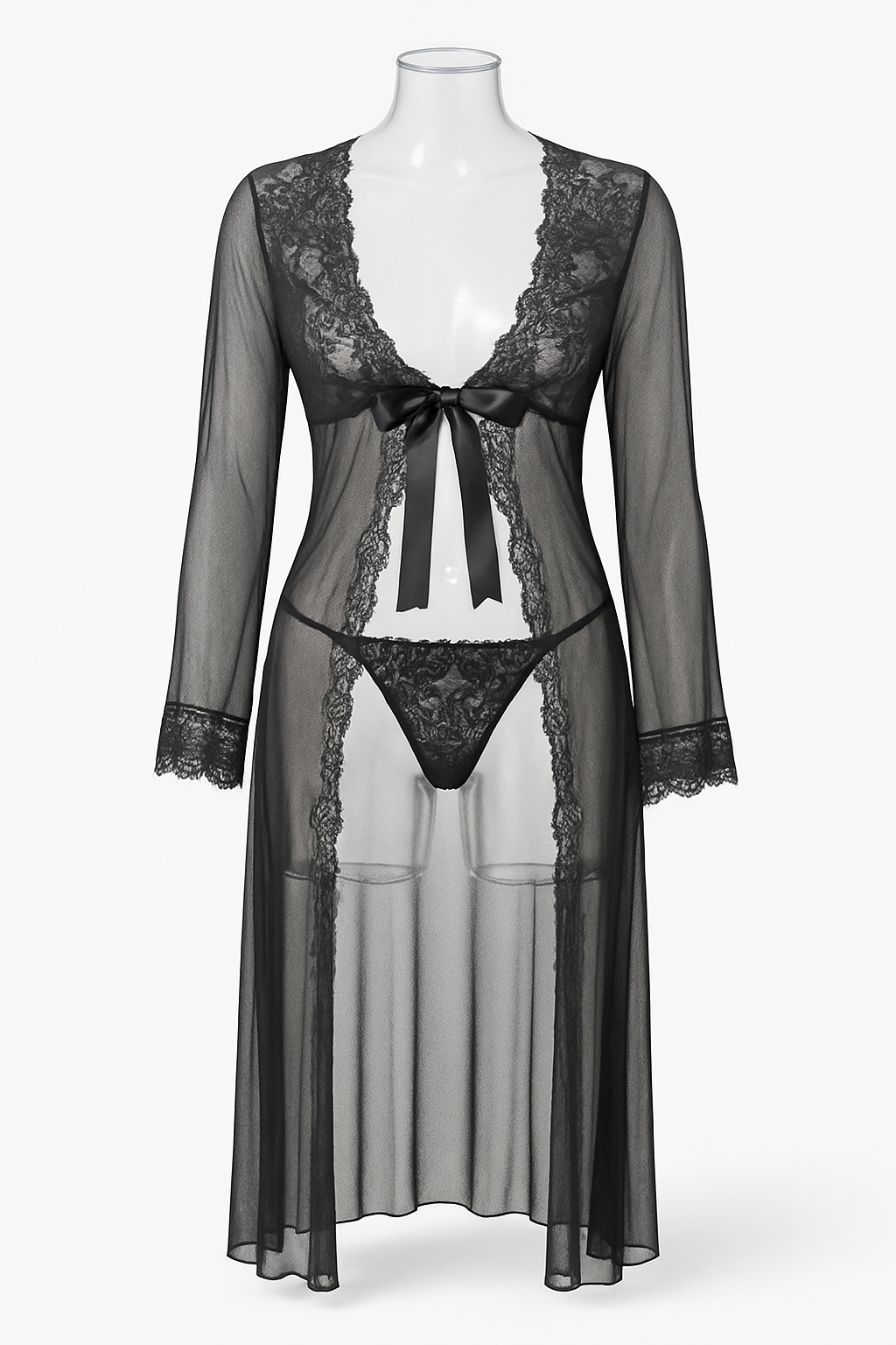 روب طويل شفاف