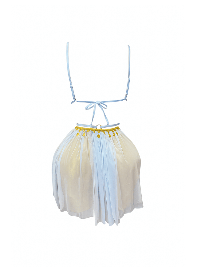 لانجيري تنكري قطعتين