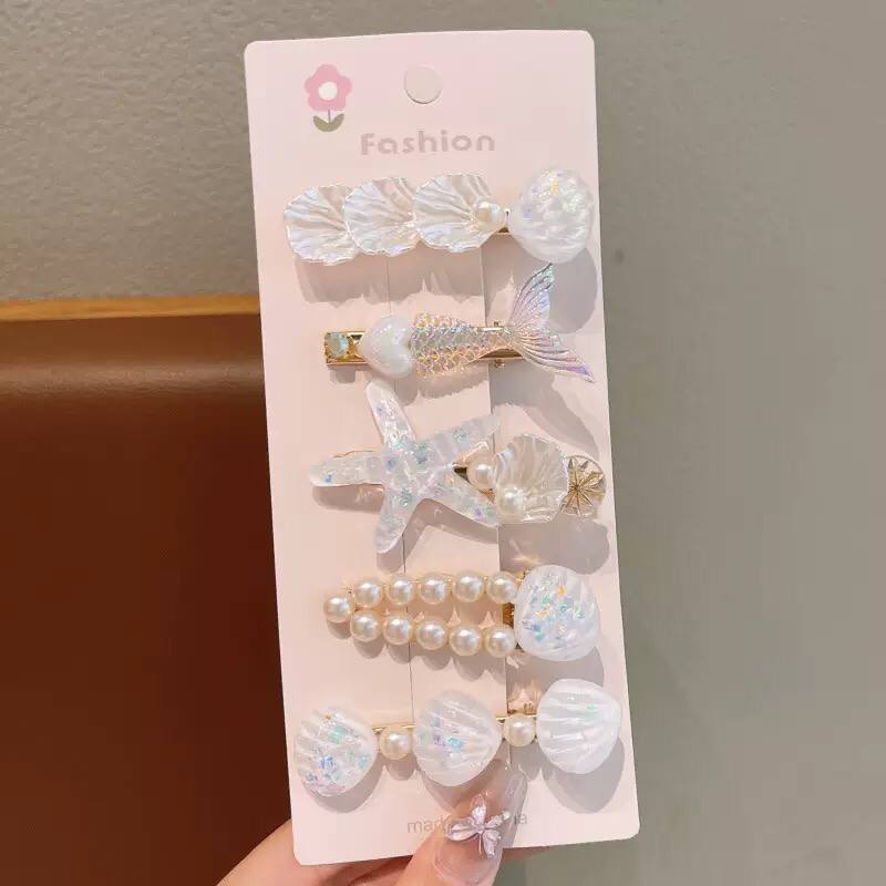 Sea-Inspired Hair Pins