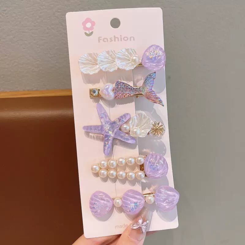 Sea-Inspired Hair Pins