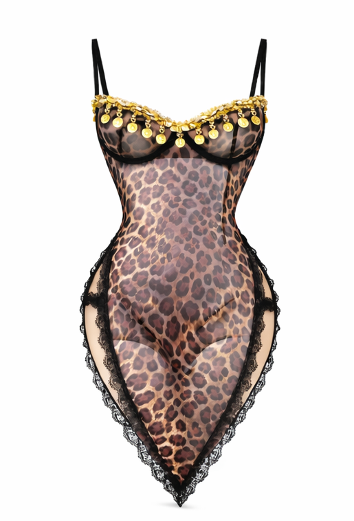 Tiger Sheer Lingerie