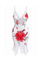 Lace-Trimmed Dress