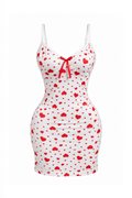Mini Nightdress Heart Print