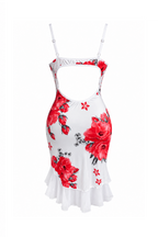 Lace-Trimmed Dress