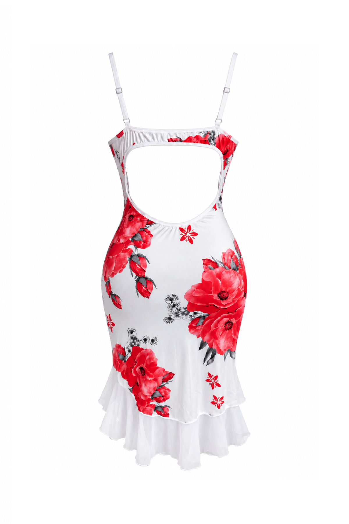 Lace-Trimmed Dress