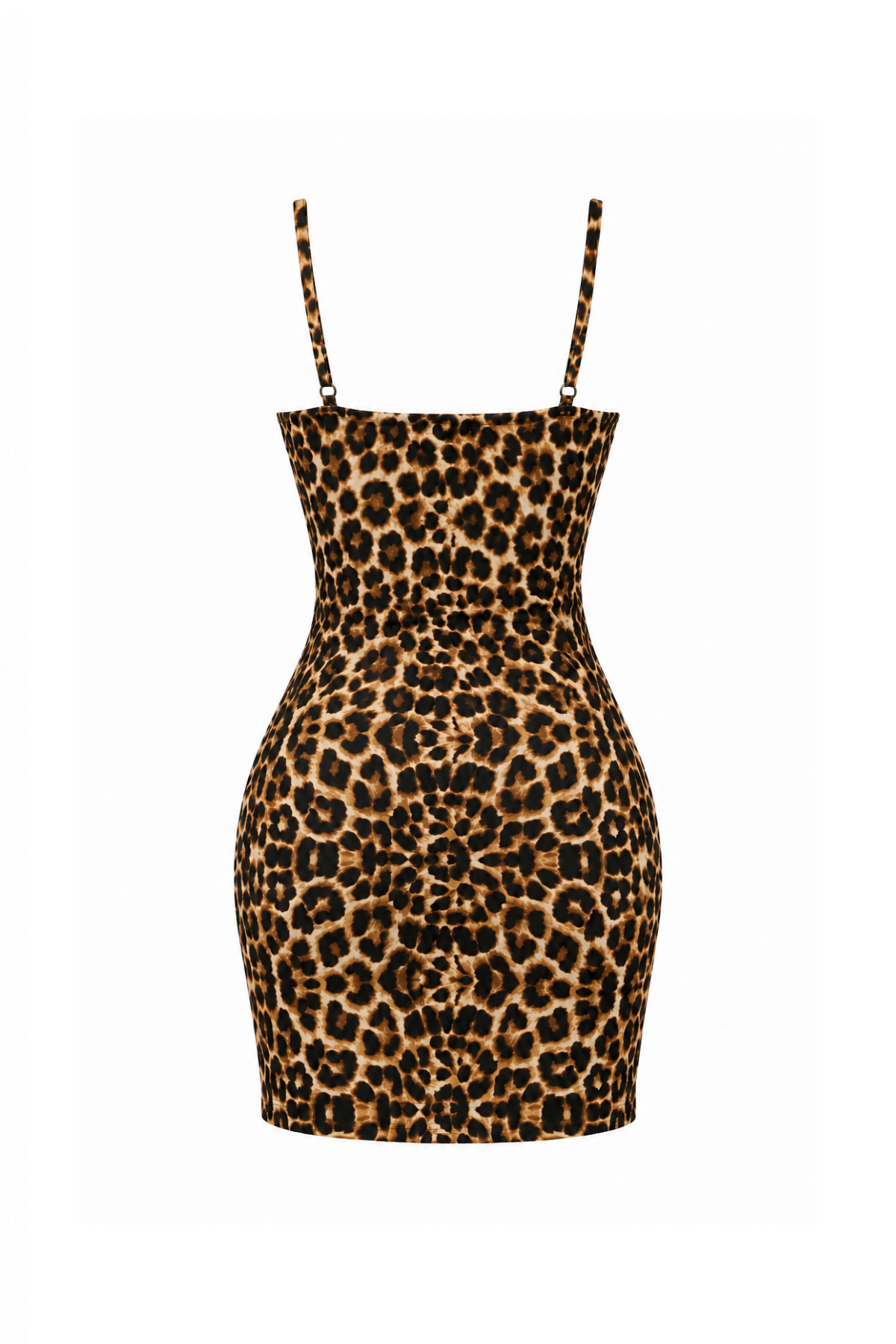 Lace Trim Leopard Lingerie