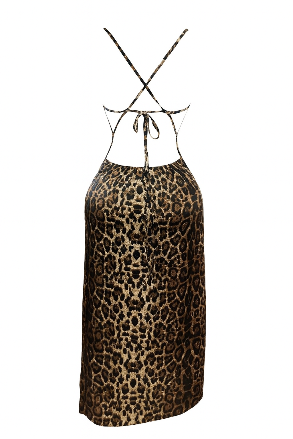 لانجيري طويل ستان ب طابعه التايجر بقصه ضهر مميزة