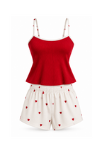 3-Piece Pajama Set (Top + Shorts + Pants)