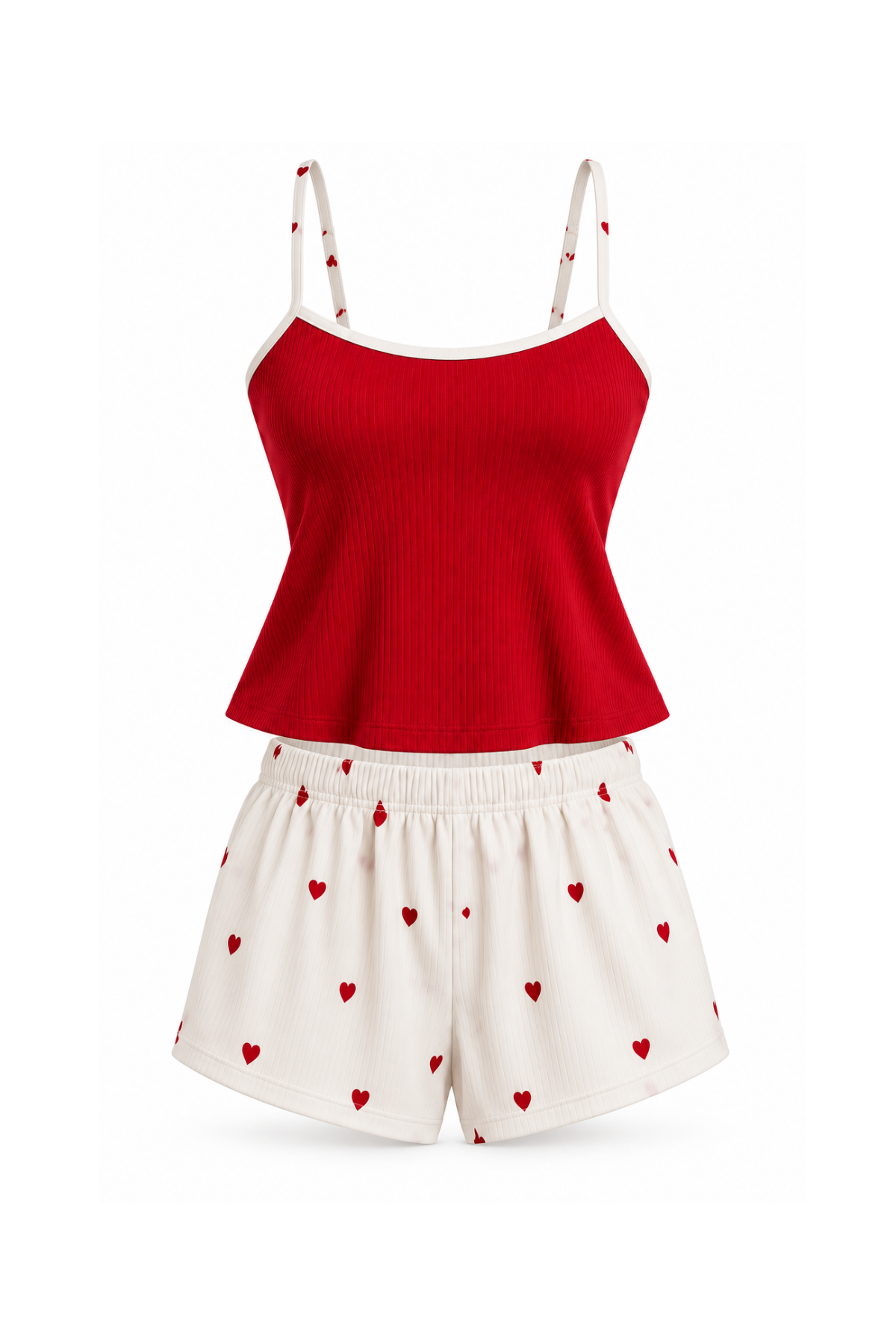 3-Piece Pajama Set (Top + Shorts + Pants)