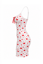 Mini Nightdress Heart Print