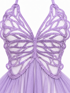 Sheer Butterfly-Cut Lingerie