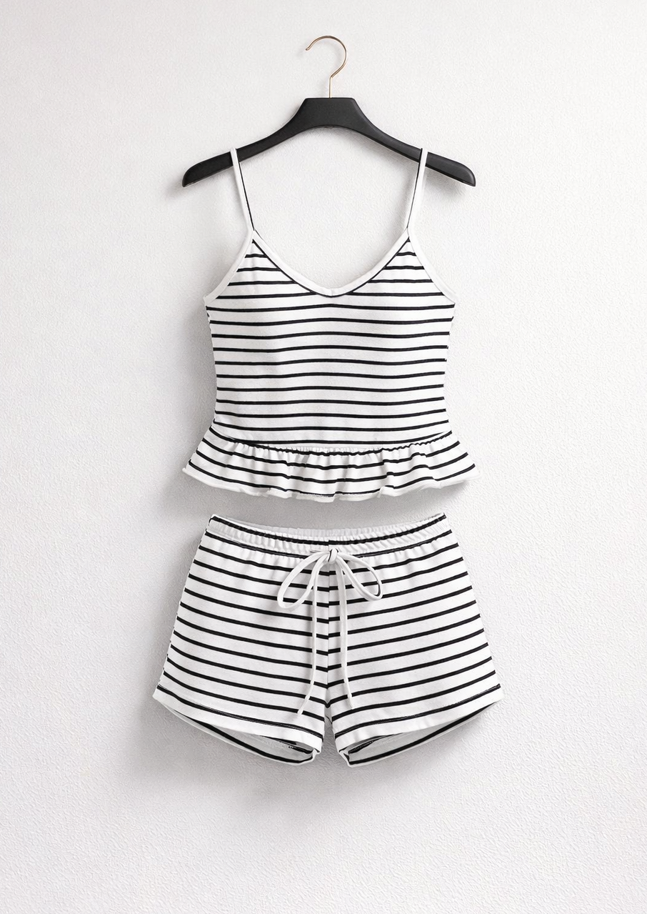 Stripe Pajama Set