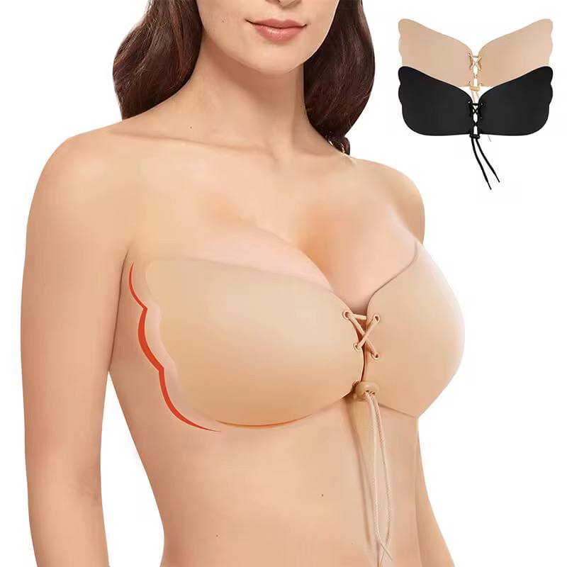 Silicone Tie Bra