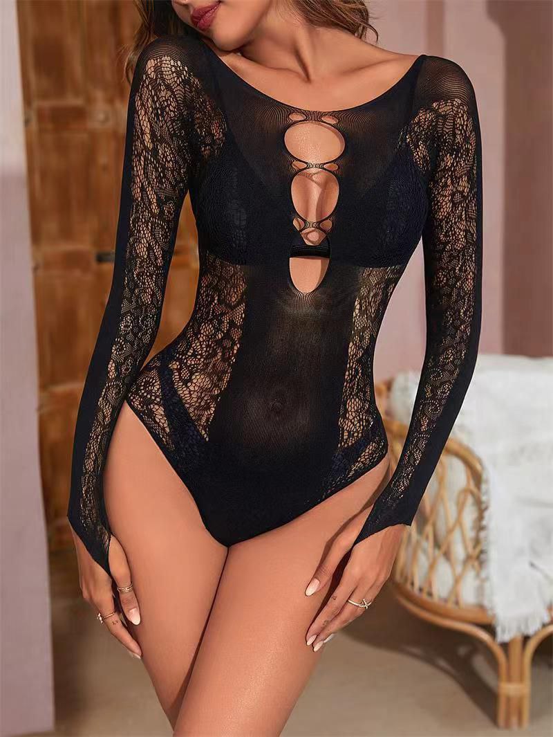 Mesh Bodycon Jumpsuit