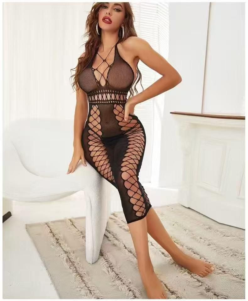 Long Mesh Bodycon