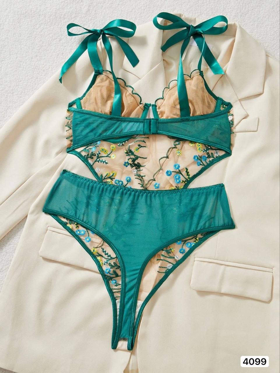 Sheer Guipure Lingerie