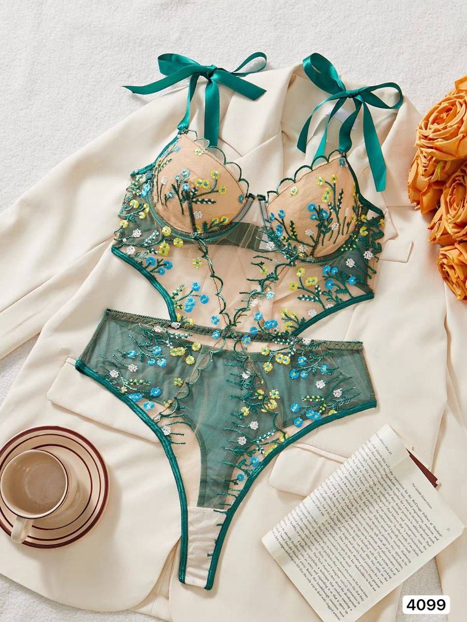 Sheer Guipure Lingerie