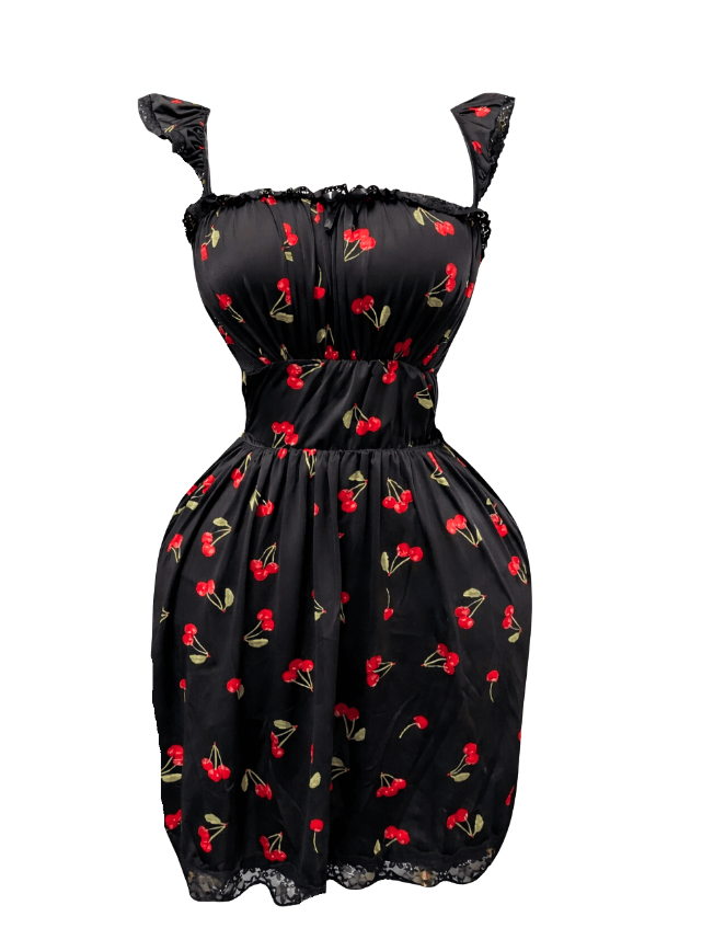 Cherry Print Dress