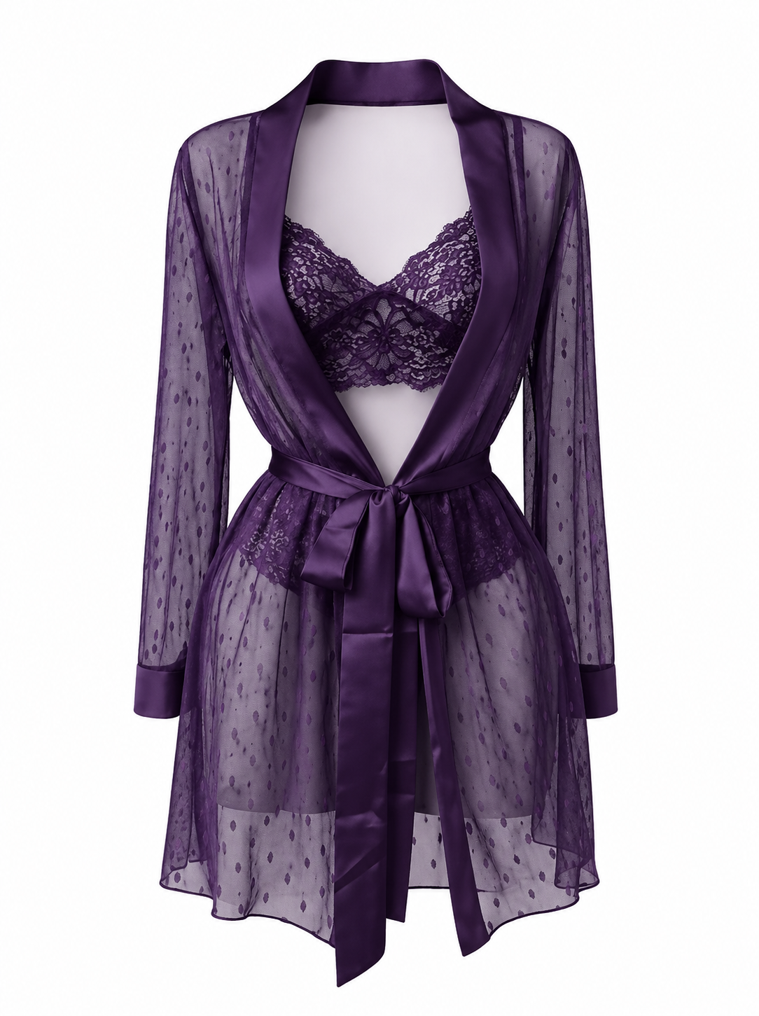 Lace Babydoll Robe
