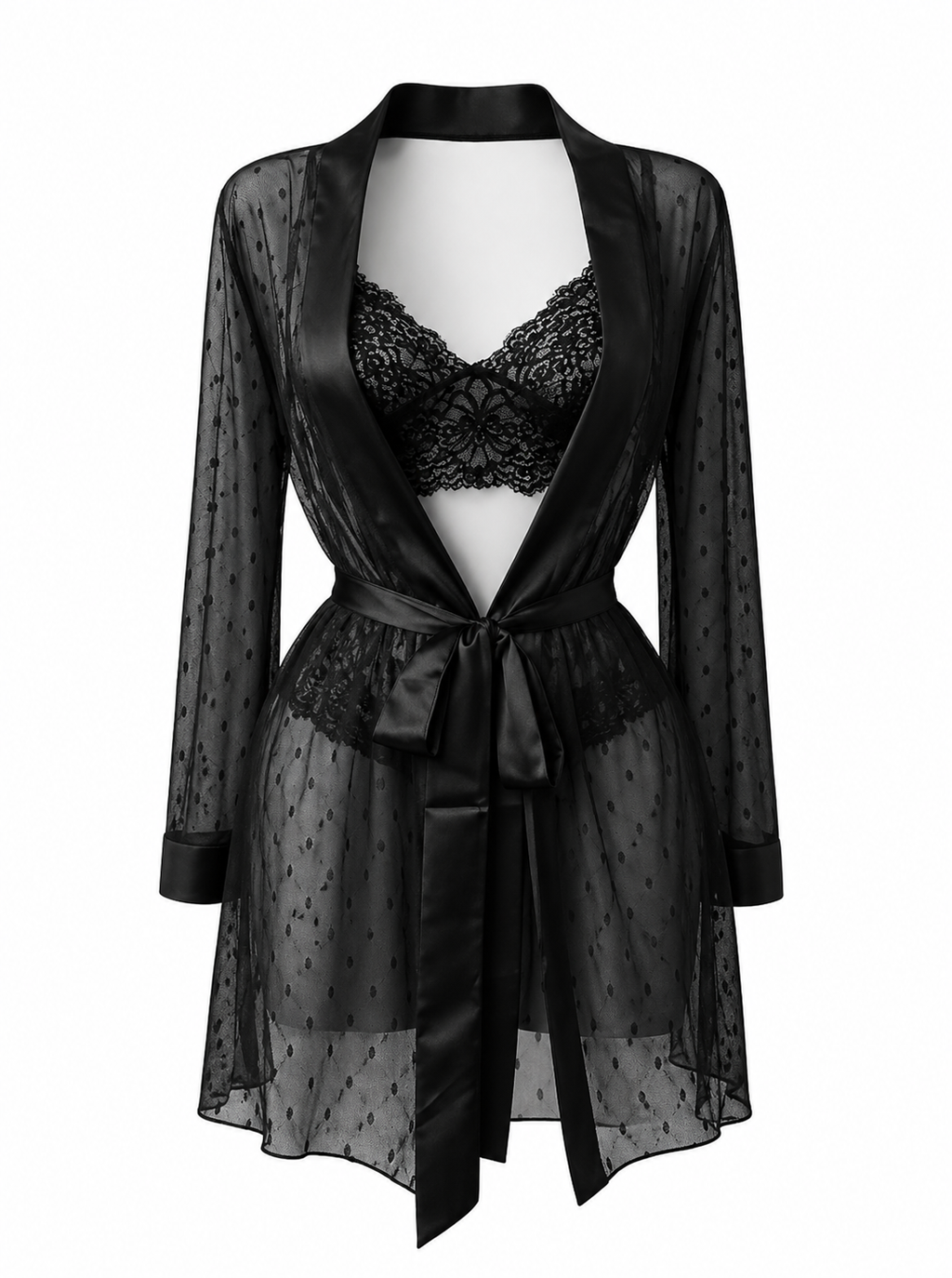 Lace Babydoll Robe