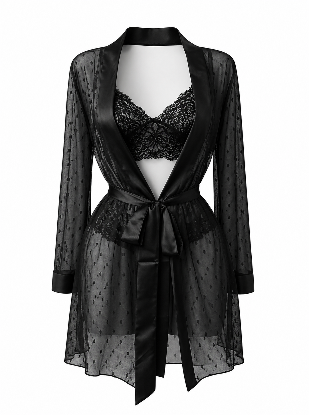 Lace Babydoll Robe