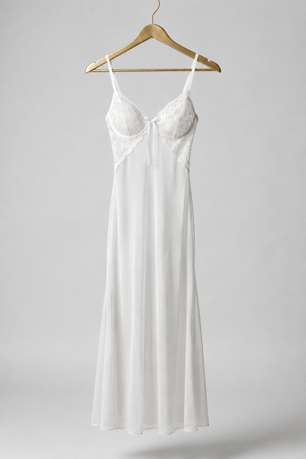 Sheer Lingerie with Lace Details