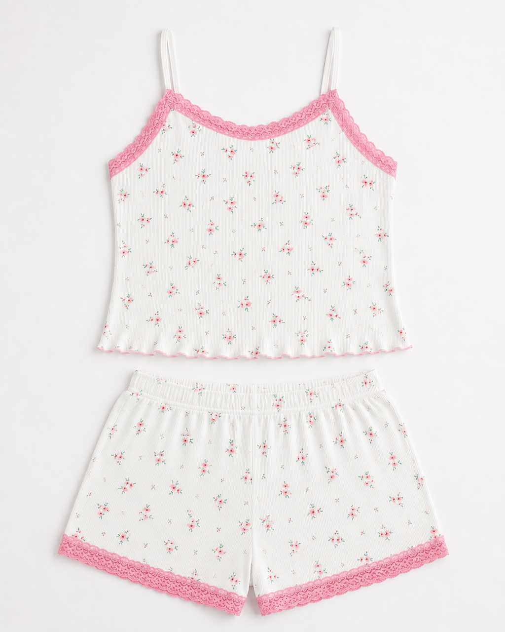 Short & Top Open Back Pajama