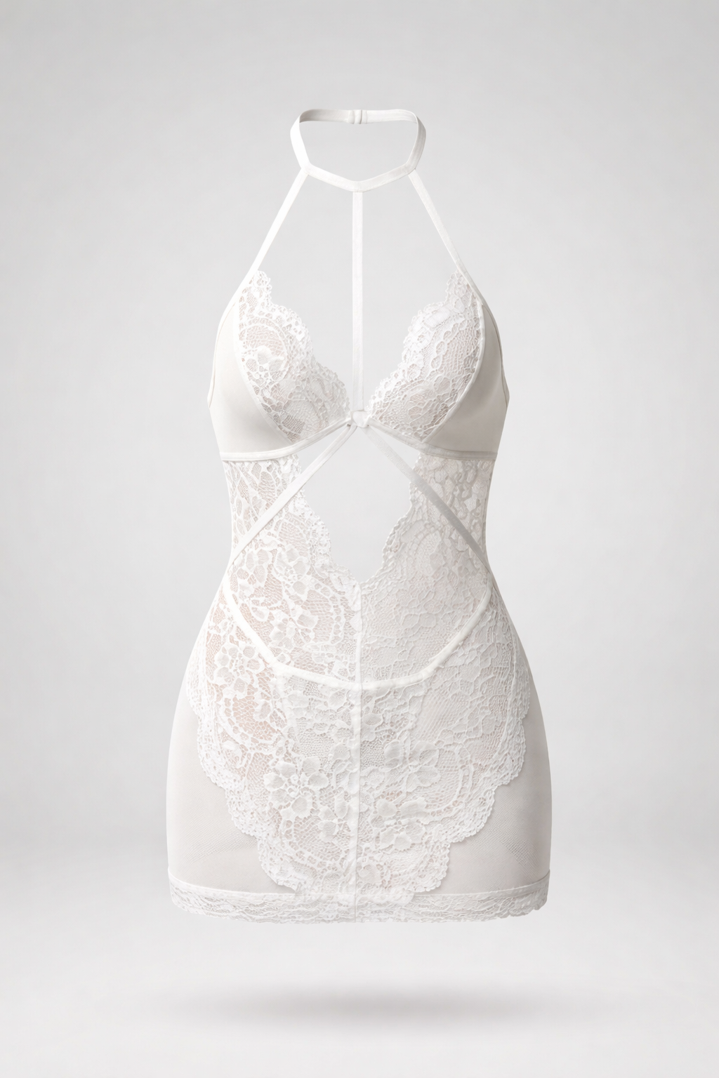 لانجيري شفاف بفتحه من عند الصدر