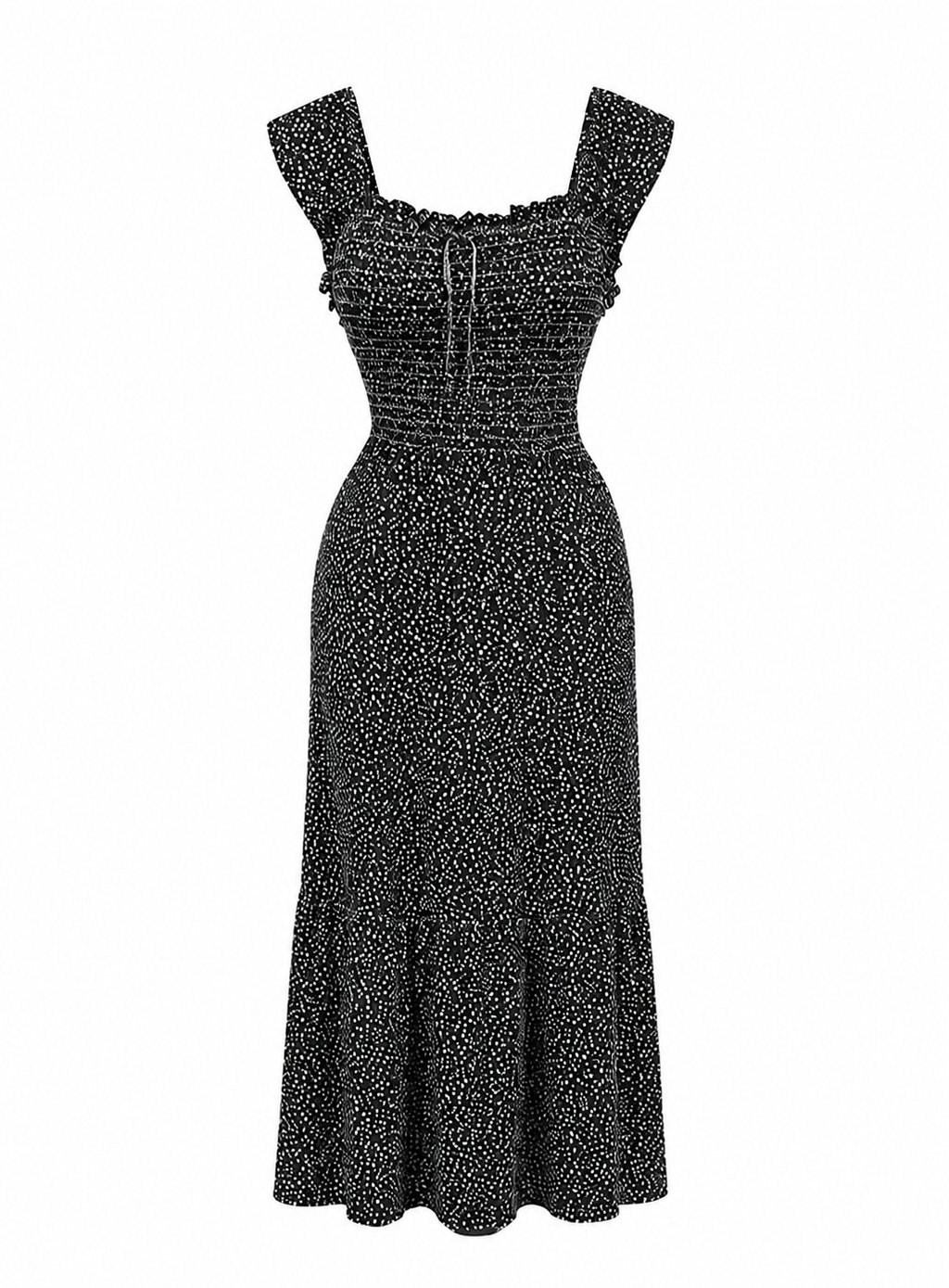 Long Dress with Back Tie