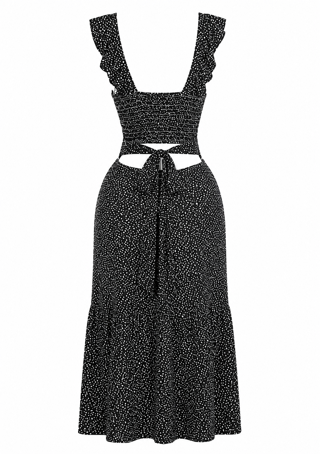 Long Dress with Back Tie