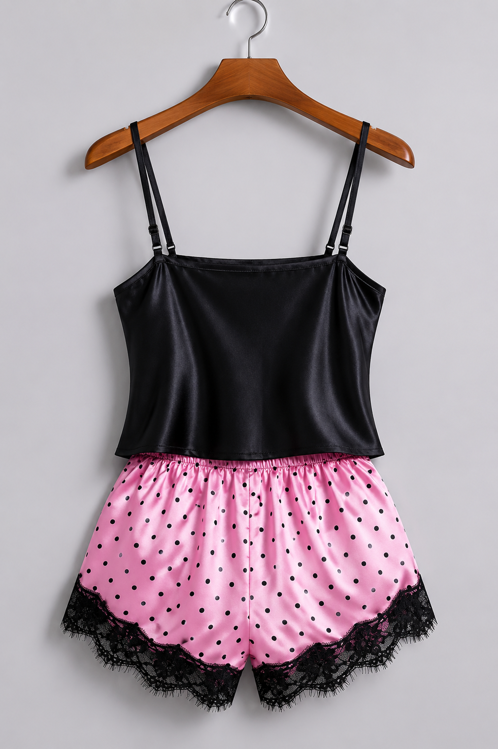 Satin Floral PJ Set