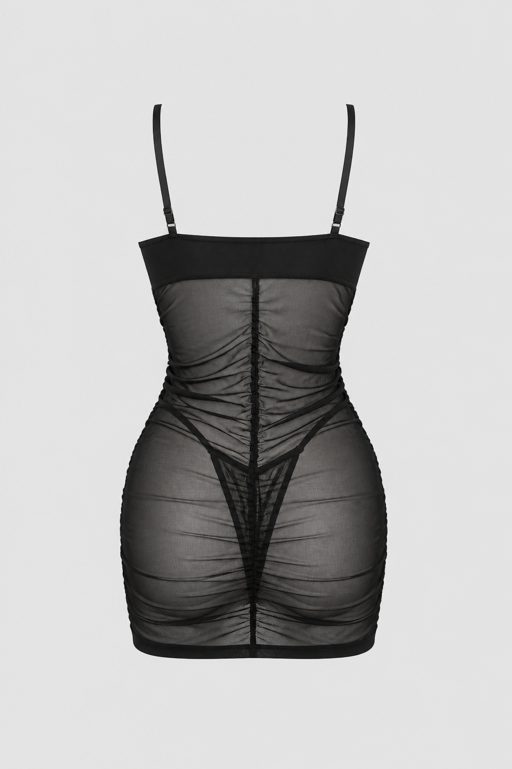 Sheer Side Bodycon Lingerie