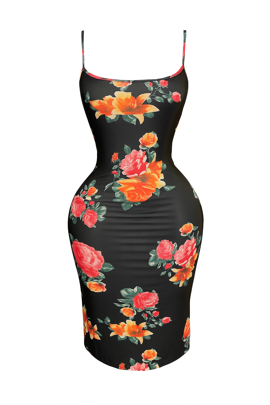 Floral Bodycon Dress