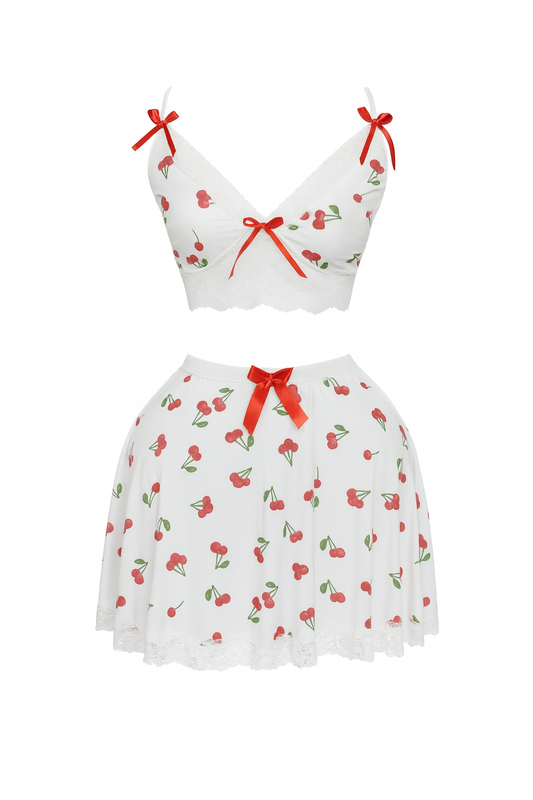 بيبي دول قطعتين بطبعه الكريز