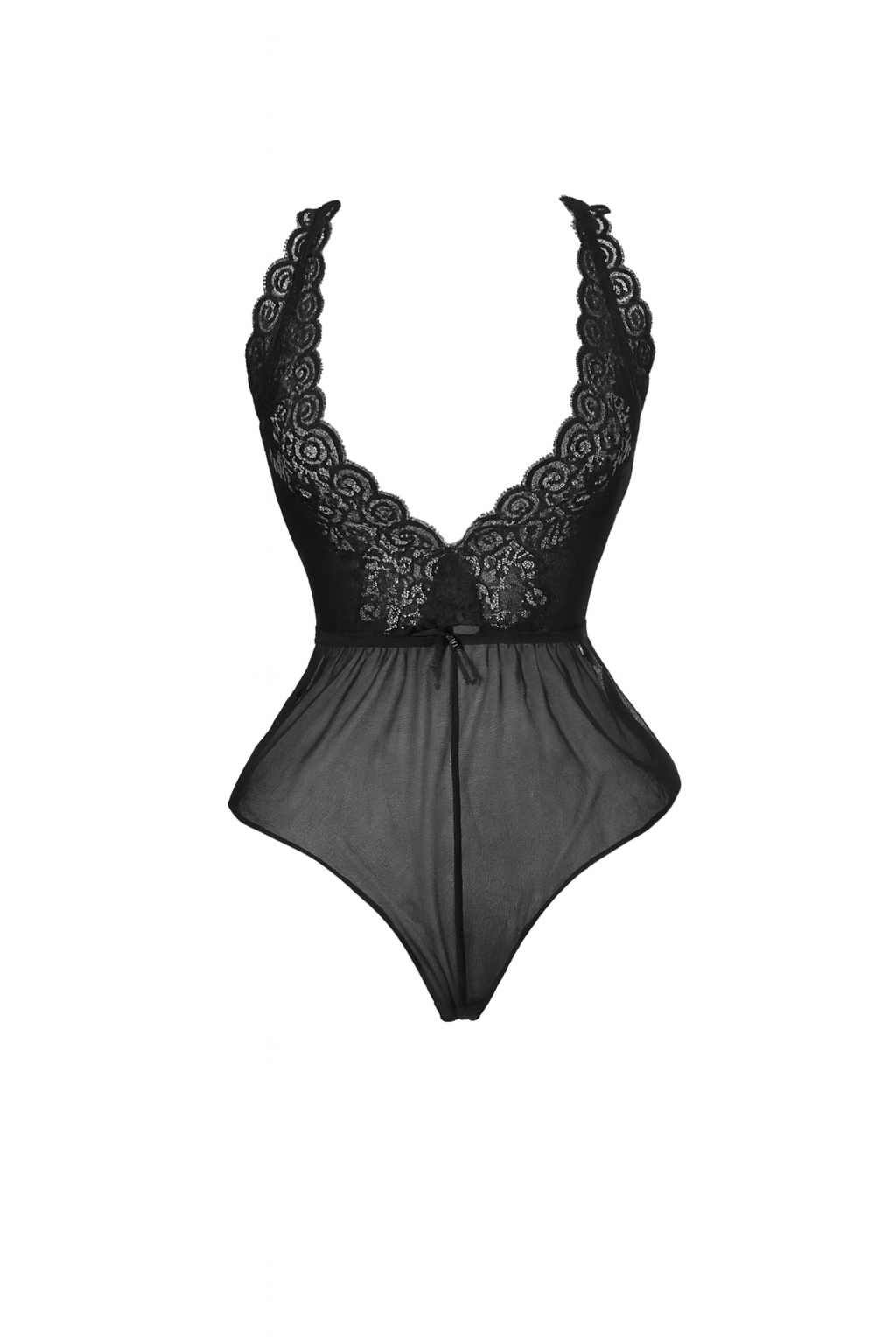 بيبي دول مزود بدانتيل وفاتحه من الضهر