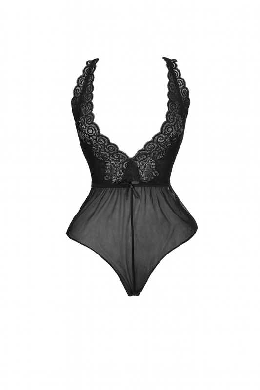 بيبي دول مزود بدانتيل وفاتحه من الضهر