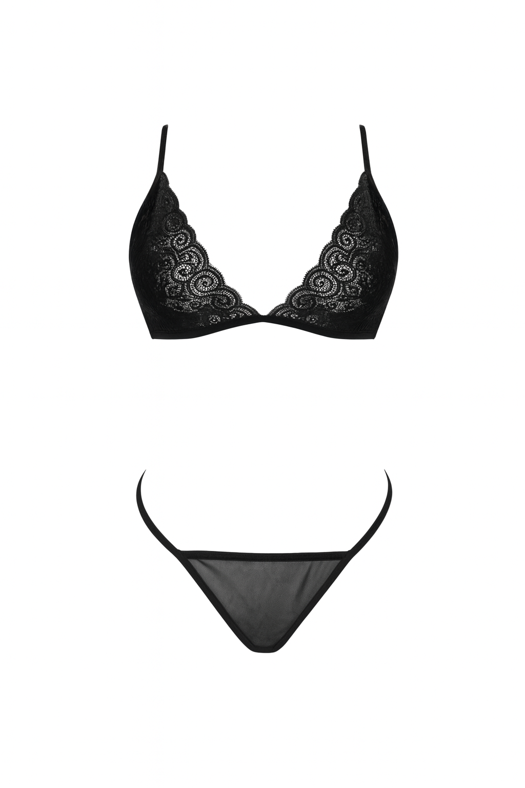 Sexy Lace Top Skirt Set