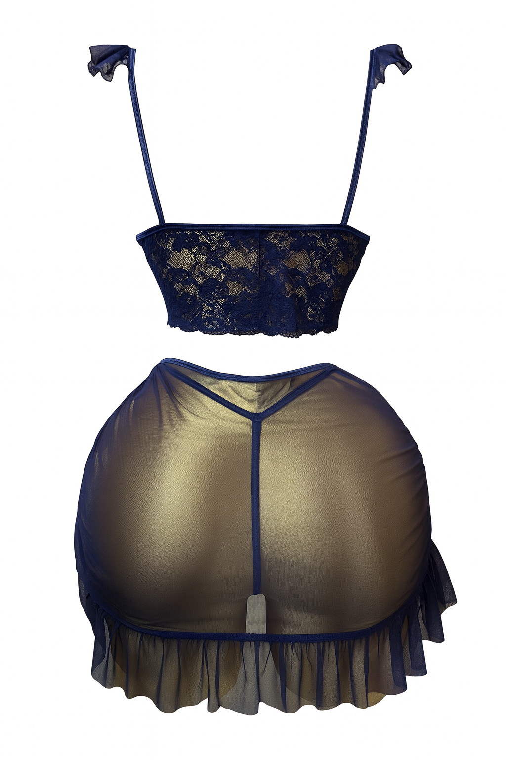 لانجيري قطعتين بقصه مميزه