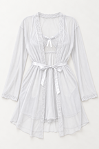 Lingerie with Sheer Robe