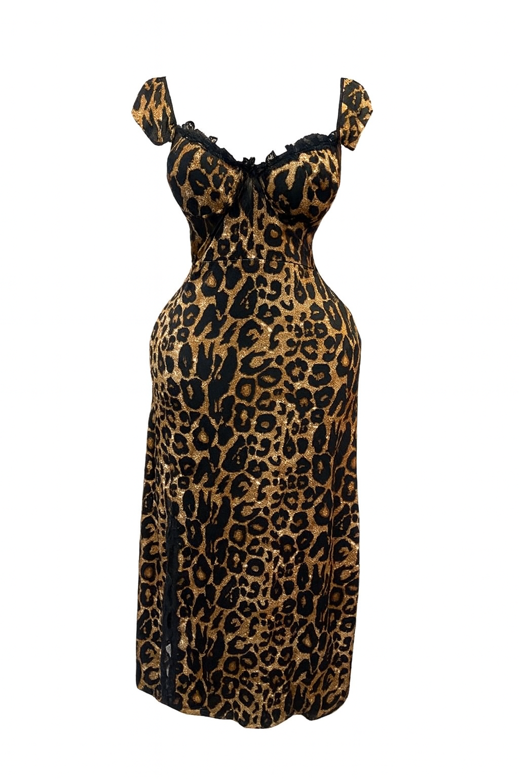 دريس تايجر طويل مزود بكب