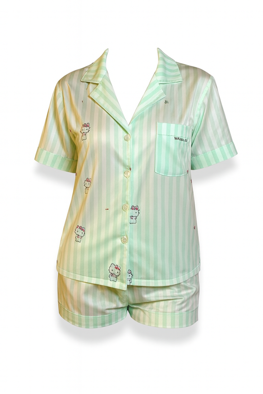 بيجامه ستان نص كم وشورت