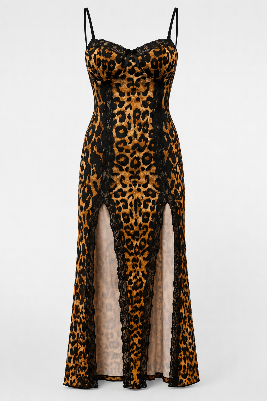 Long Tiger Lingerie with Open Sides