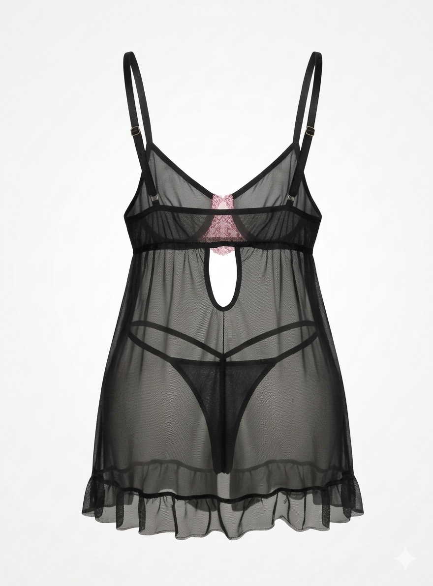 Open Sheer Lingerie