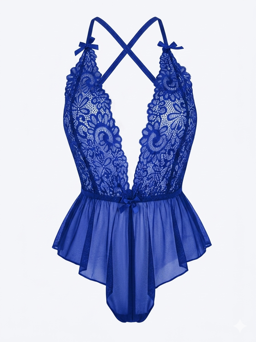 Sheer Lace Babydoll