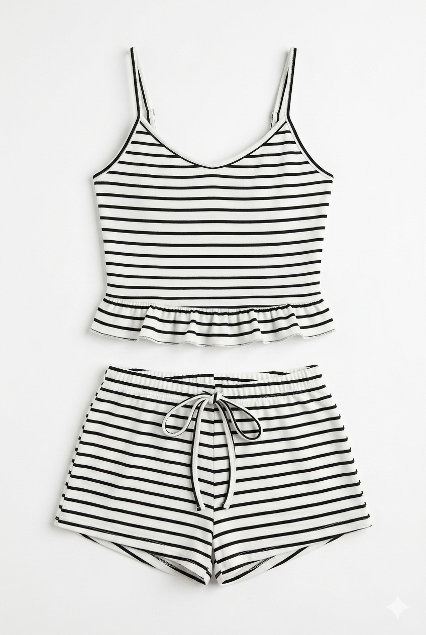 Stripe Pajama Set