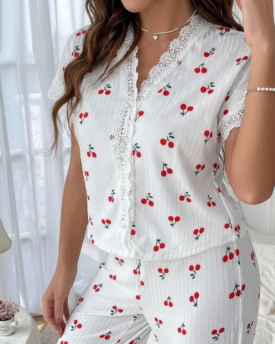 651لانجري شفاف قصير نبيتى