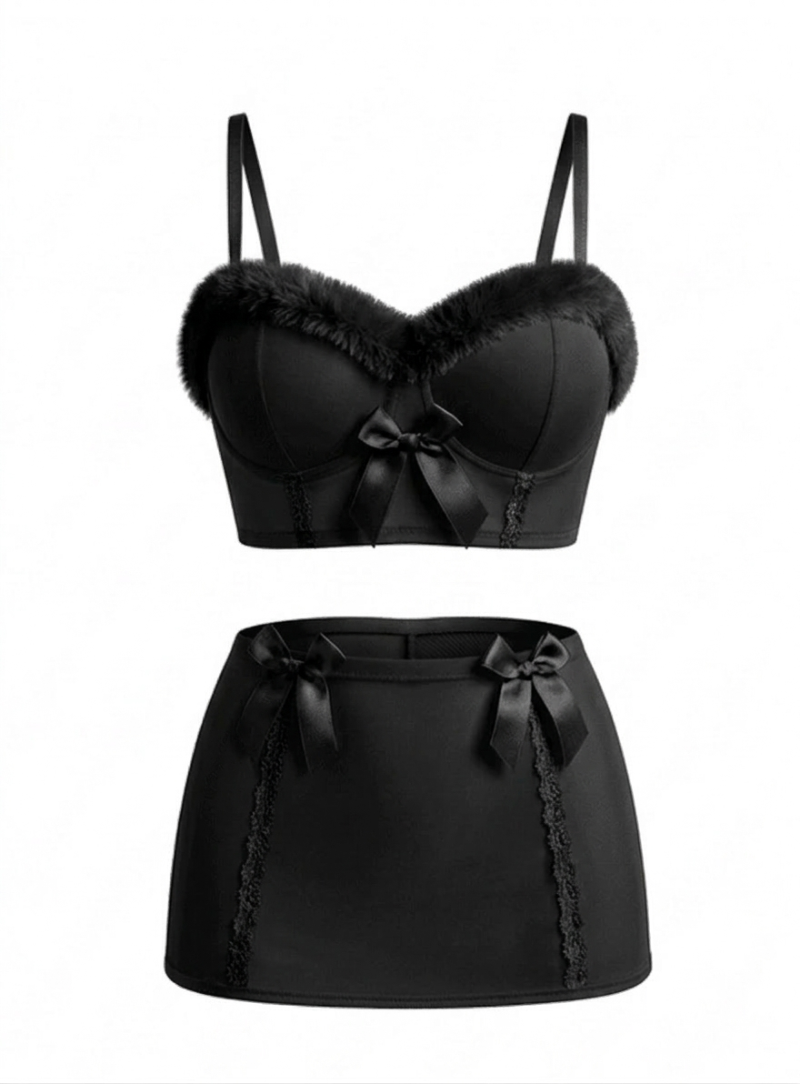 Sexy Top Skirt Babydoll