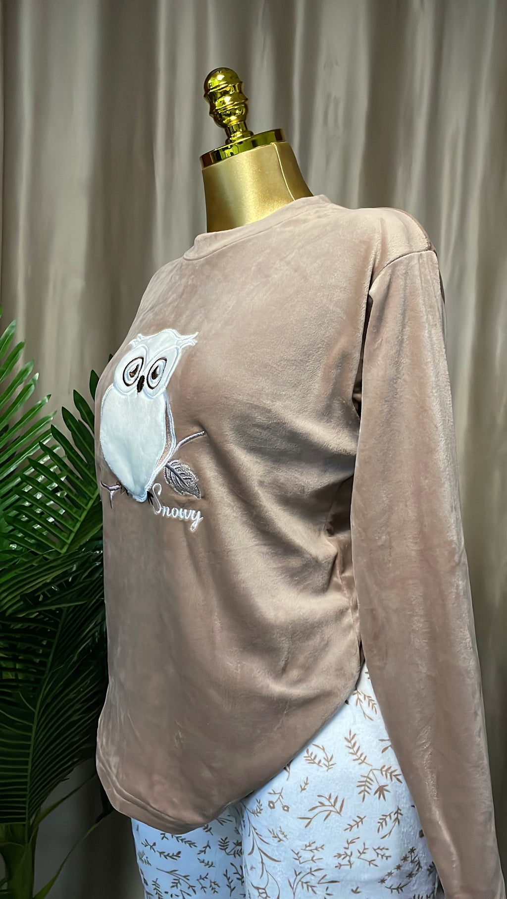 بيجامه شتوي قطعتين