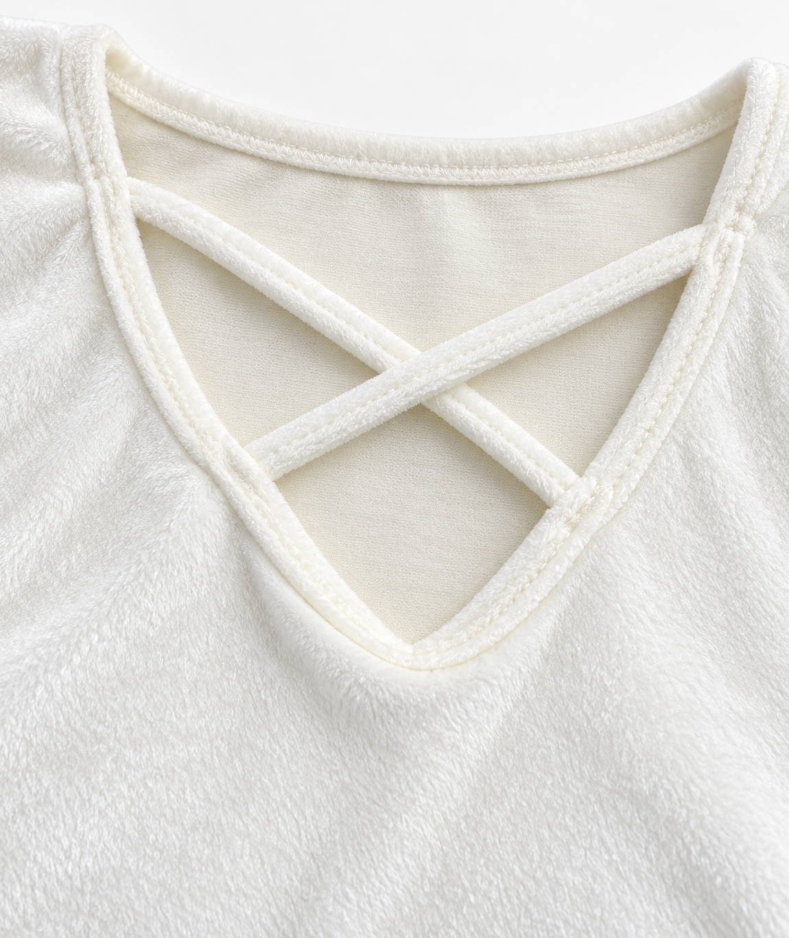 2-Piece Winter Pajama Set with Bust Detail